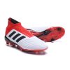 Adidas Predator FG Mujer Blanco Negro Rojo